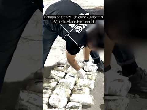 Batman’da Sanayi Tüplerine Zulalanmış 87,5 Kilo Skunk Ele Geçirildi #keşfet #kesfeteyyiz #batman