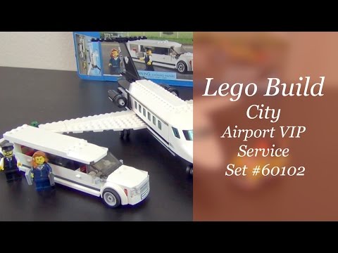 Let's Build - LEGO City Airport VIP Service Set #60102
