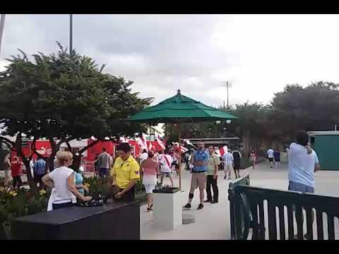 Hinchada de River vs Sevilla Orlando 2016
