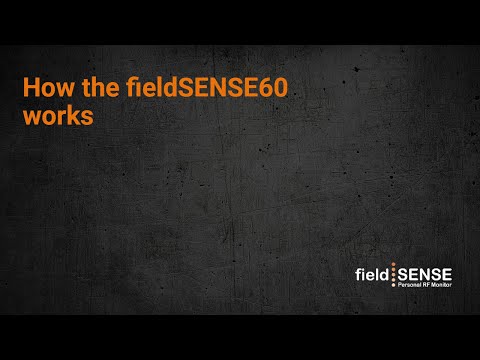 How the fieldSENSE60 works