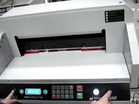 4606H 4808H paper cutter