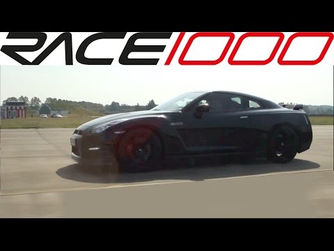 Nissan GTR R35 (550hp) vs. BMW M6 F12 (560hp) - ROLL RACE