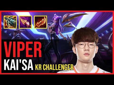 Viper - KAI'SA vs. EZREAL ADC | KR Challenger
