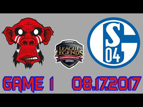 MM vs S04 game 1 highlight | 2018 EU LCS Spring Promotion - Day 1 | Mysterious Monkeys vs Schalke 04