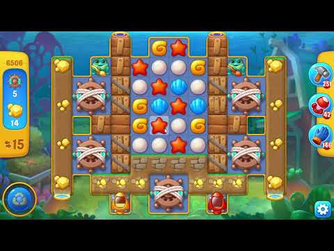 Fishdom 6506 Level - 16 moves - NO BooSTERS