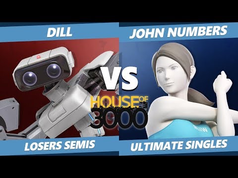 Smash Ultimate Tournament - Dill (ROB) Vs. John Numbers (Wii Fit) SSBU Xeno 178 Losers Semis