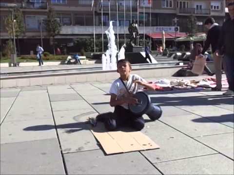 Pristina Kosovo Drummer Boy