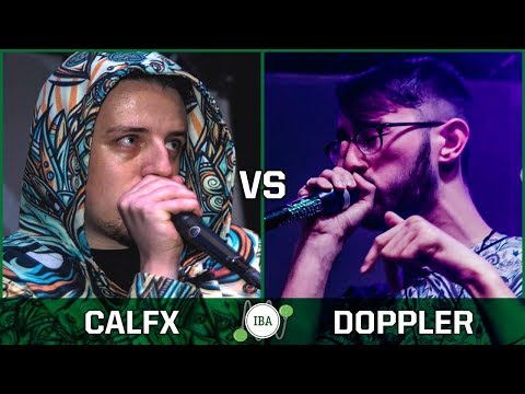 CalFx VS Doppler || Irish Beatbox Championships 2017 || 1/2 Final