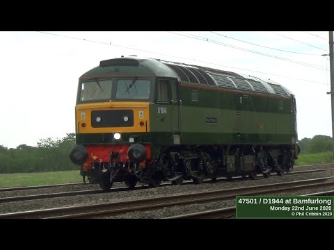 47501 at Bamfurlong - 22nd June 2020