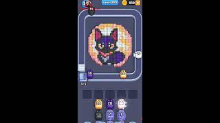 Pixelflow level 390 guide Walkthrough Solution