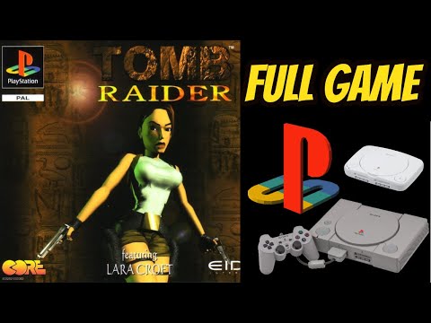 Tomb Raider [PS1] 100% SECRETS Walkthrough Playthrough Longplay Full Game (HD, 60FPS)