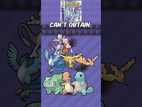 Pokemon Gold Silver Crystal Exclusives