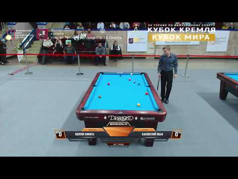 2R Н. Полуян (BLR) vs И. Каковский (I, Kakovski) (RUS) Kremlin Cup 10-ball 2021