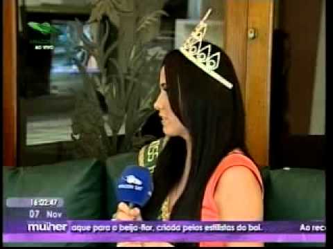 Miss Brasil Latina 2012 Karyne Medeiros - Boa Tarde Mulher
