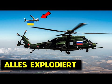 Ukrainische Drohne trifft russischen Hubschrauber – was danach passiert, schockiert alles!