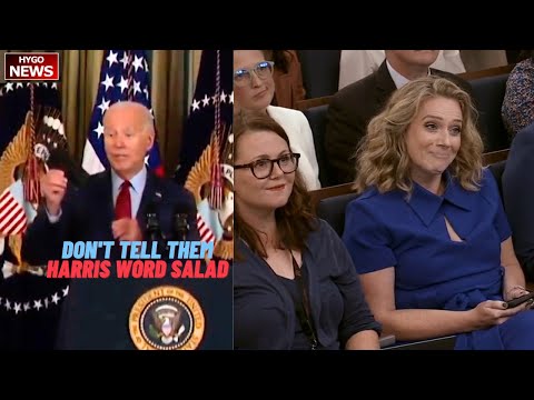 Biden on Mask: 'Don't Tell Them I Didn't Have It On'; Not Taking Any Questions; VP Harris Word Salad