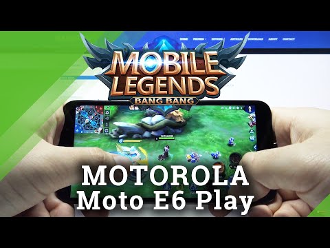 Mobile Legends Short Gameplay on Motorola Moto E6 Play – Game Test