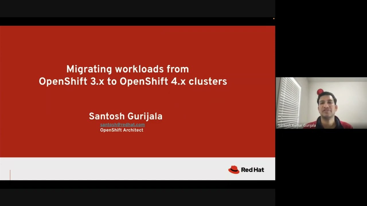 Migrating workloads from OpenShift 3 to OpenShift 4 cluster