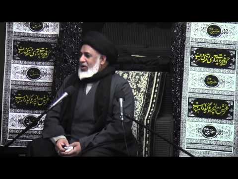 Muharram 7, 1437 Majlis at Astaana-e-Zehra - Moulana Syed Zamirul Hasan Rizvi