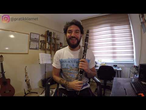 Pratik Klarnet - Yorgun Yıllarım Sol Klarnet Yakın Çekim