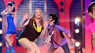 Goyo Jiménez y Sara Escudero son Tata Golosa y Rodolfo Chikilicuatre en "Baila el chiki chiki" -TCMS