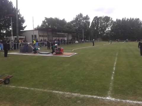 Krajské kolo na Cerovej 20.6.2015 - DHZ Bínovce dorastenci 1.pokus