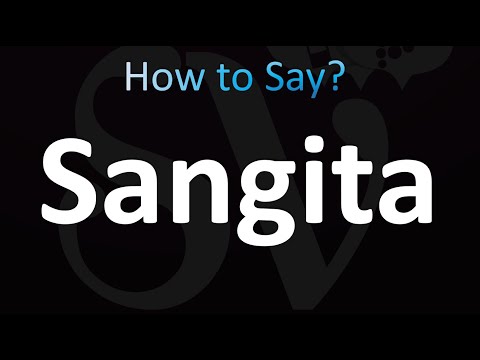 How to Pronounce Sangita