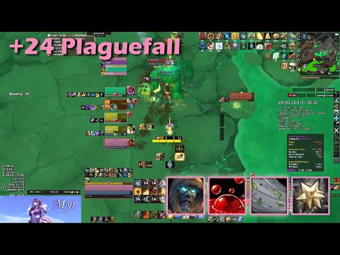 +24 Plaguefall Protection Paladin PoV - Sanguine Storming Tyrannical Encrypted