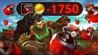 11 MILLIONS MASTERIES SUR ILLAOI, IL ACHÈTE 35 POTIONS SOIT 1750€ DE DÉPENSES AHAH