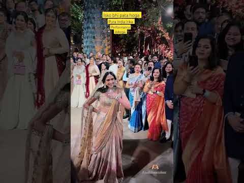 Ambani Radhika Merchant Pre-Wedding Ambani Wedding || Beautiful moment #wedding #radhikamerchant