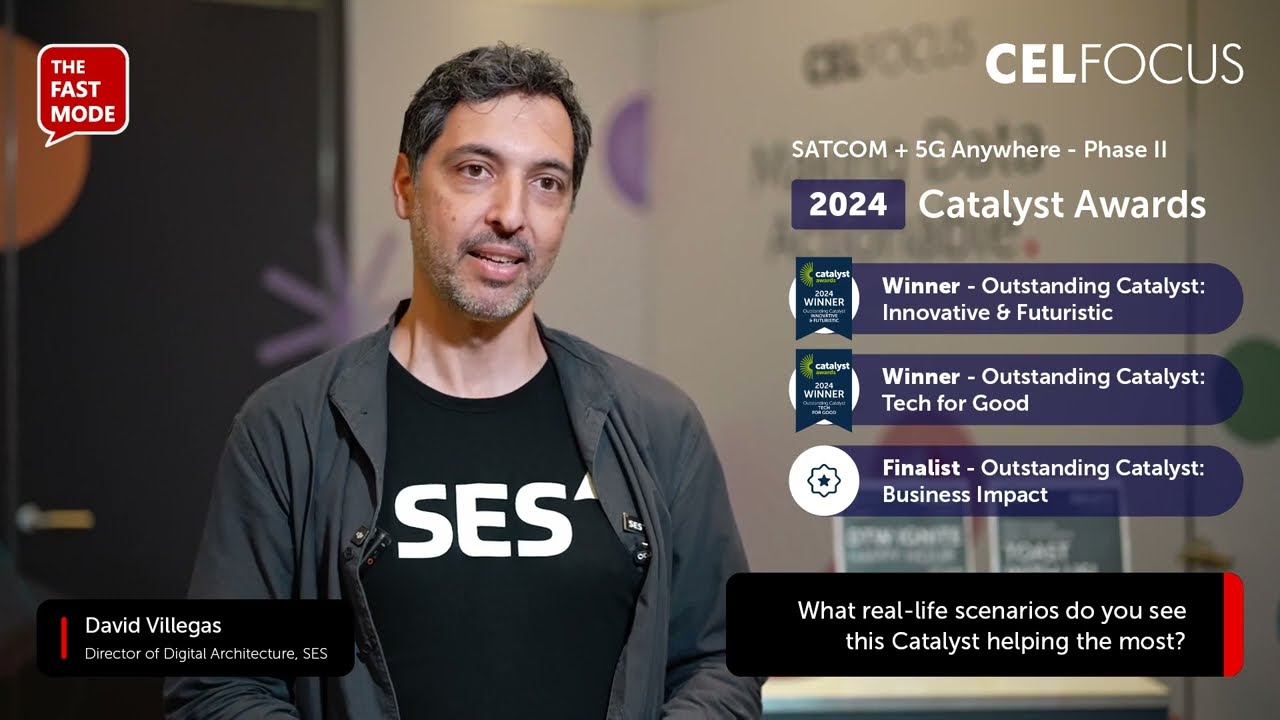 Celfocus & SES Satellites Discuss Award-Winning Catalyst Project