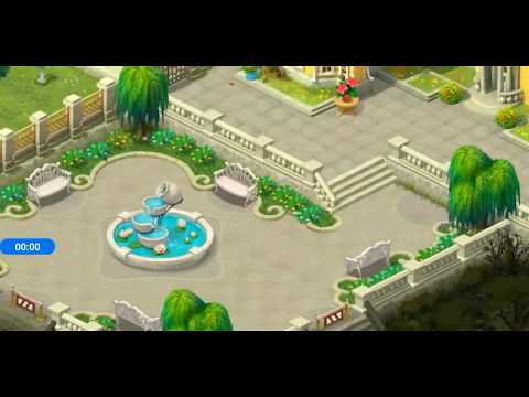 Gardenscapes Difficult Level 54 Walkthrough. No Boosters