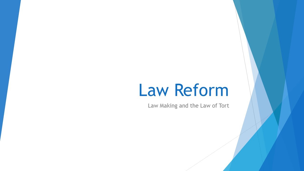 Law Reform | OCR A-Level Law