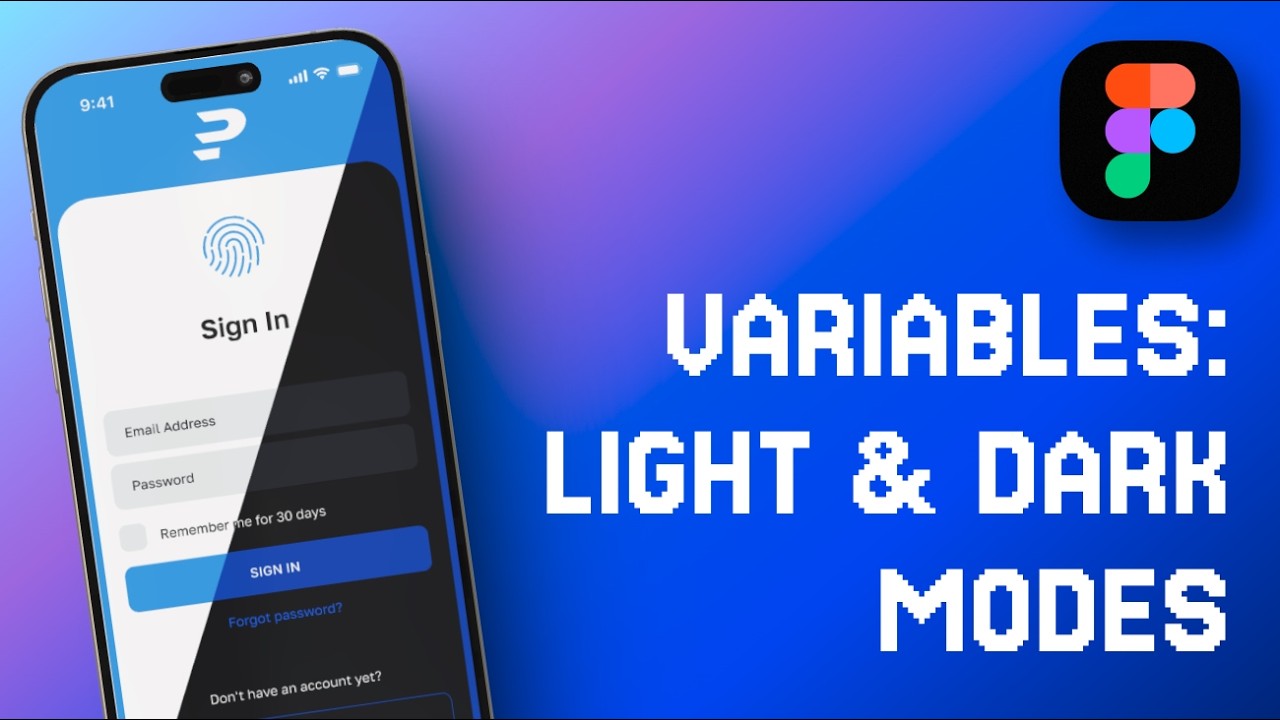 Figma Variables Tutorial: Light & Dark Mode in 3 Minutes