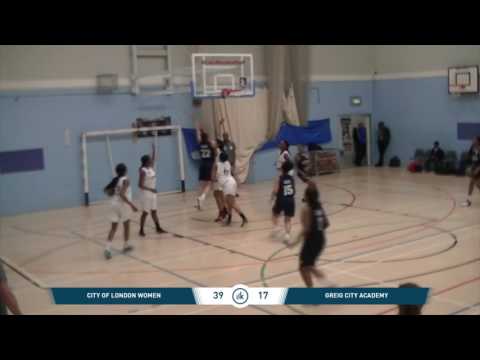 City of London Academy vs Greig City Academy - WEABL Elite Eight - Highlights