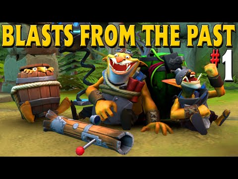 Techies Blasts From the Past #1 - DotA 2 Funny Moments (Pre Re-Work)