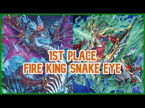 1st Place Undefeated Dublin Regionals - Fire King Snake-Eyes - Rafael Severin - April 2024