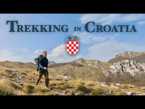 CROATIA: Hiking from hut to hut in the Velebit mountains for 7 days