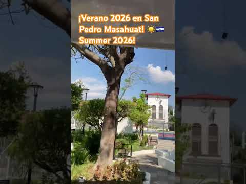 ¡Camina en San Pedro Masahuat este Verano 2026! ☀️🇸🇻 Walking Tour! #OneDayCountrySV #shorts