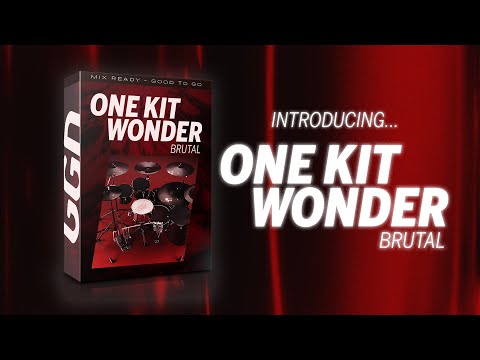GetGood Drums One Kit Wonder: Brutal Drum Library | Sweetwater