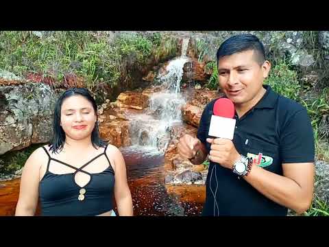 Reportaje a las piscinas de piedra - caserío  pangoya - Huarango - San Ignacio - Cajamarca