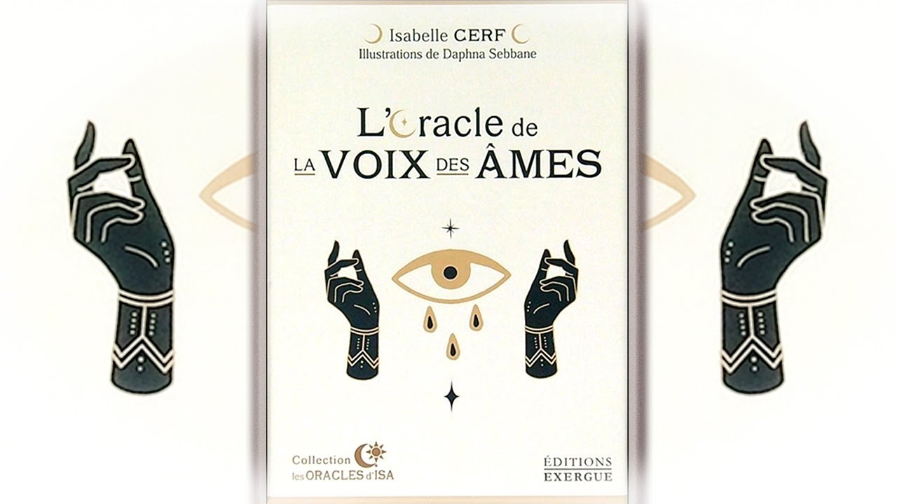 ORACLE DE LA VOIX DES ÂMES - Un outil pour développer sa médiumnité et se reconnecter à soi-même.