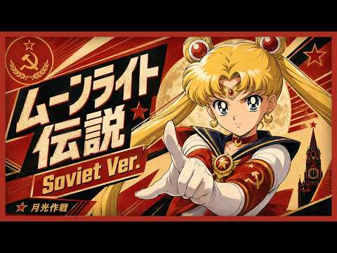 Moonlight Densetsu (Soviet Ver.) | Sailor Moon OP