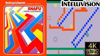 Snafu Intellivision 4k Gameplay