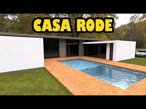 CASA PREFABRICADA DE 12X20 METROS 🚧 CASA CAMPESTRE MODERNA DE 170 M2 EN COLOMBIA 1 PISO