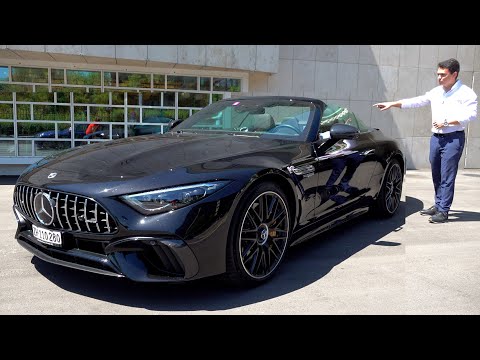 NEW 2022 Mercedes SL 63 AMG | Full Drive Review Interior Exterior Sound