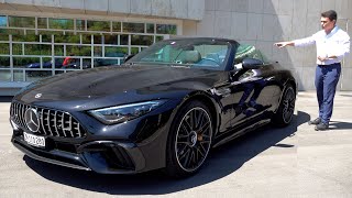 Download lagu NEW 2022 Mercedes SL 63 AMG | Full Drive Review Interior Exterior Sound mp3