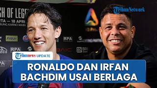 Clash of Legends Jadi Ajang Nostalgia: Irfan Bachdim Dapat Jersey Idola, Ronaldo Puji Atmosfer GBK