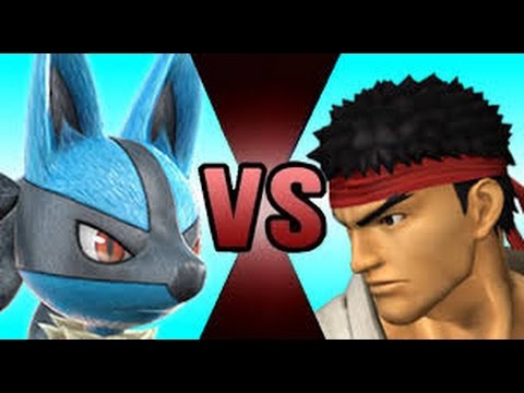 One Minute Smash Lucario Vs Ryu