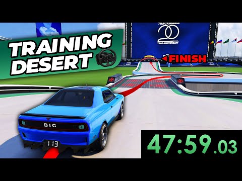 Can I beat TrackMania's Training Campaign with the Desert Car?